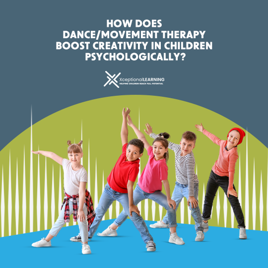 How Dance/Movement Therapy Boosts Creativity in Children Psychologically